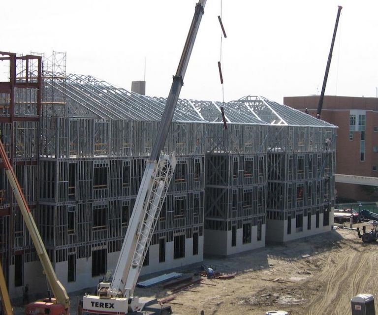 Quad Student Housing at Old Dominion University Agent Wall Systems