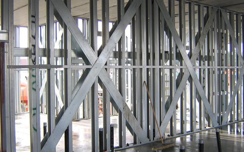 Cold formed Steel Stud Load Bearing Wall Systems Agent Wall Systems