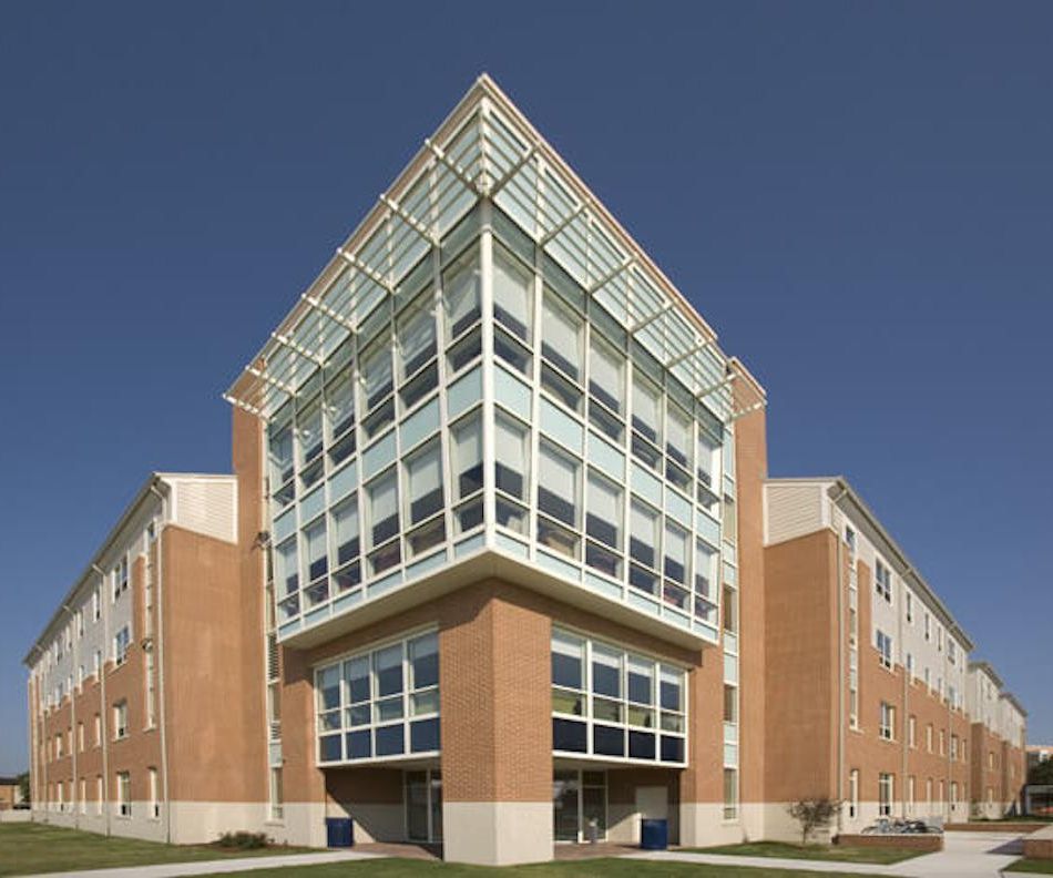 Quad Student Housing at Old Dominion University Agent Wall Systems